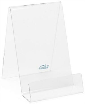 Workshop Series Tabletop Easel with 1.5" Pocket for 4 x 6 Literature - Acrylic