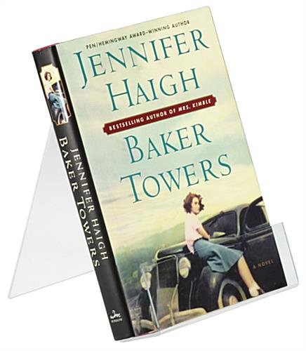 Workshop Series Tabletop Easel with 2-inch Pocket, Acrylic, Single Sided - Clear