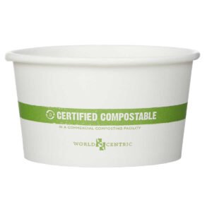 World Centric Compostable 12 oz Bowl, 100 ct