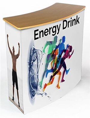 Wrap Around Graphic for CNTPUVL Promotional Pop-Up Counters