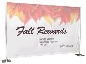 10' Custom Printed Banner for Trade Show Backdrops