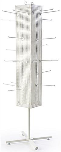 12” Peg Hook for up to 1/8" Thick Metal Pegboard, 1" On Center, Metal - White - Image 2