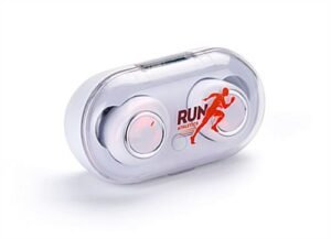 Bluetooth Earbuds with Custom Printed Charging Case, Corporate Gift - White