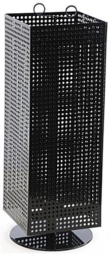 Counter Pegboard Spinner Rack, Magnetic– Black