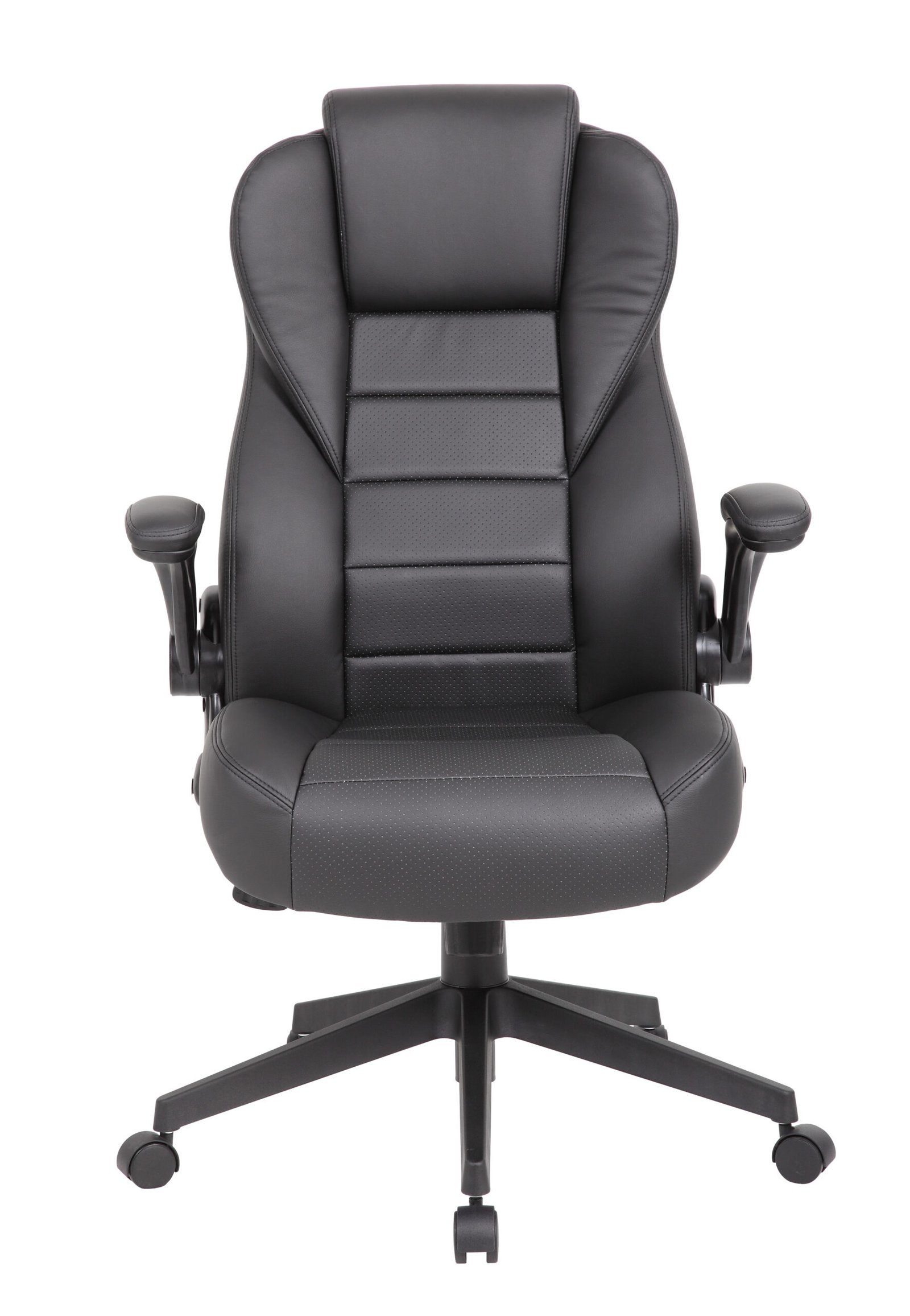Executive High Back Caressoftplus Flip Arm Chair,